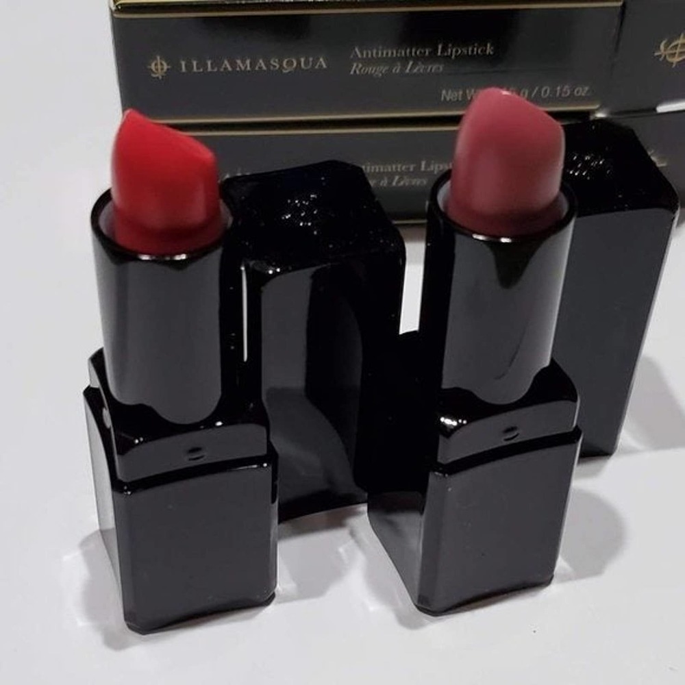 Lot of 2 LOT Illamasqua Antimatter Lipsticks Cosmic & Solar